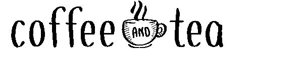 coffee+tea字体