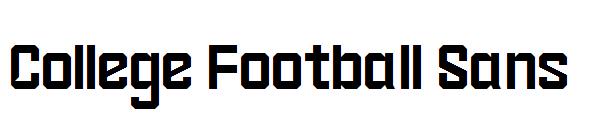 College Football Sans字体
