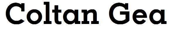 Coltan Gea字体