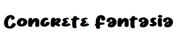 Concrete Fantasia字体