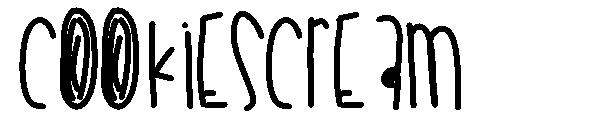 Cookiescream字体
