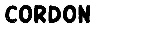 CORDON字体