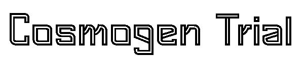Cosmogen Trial字体