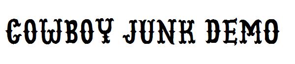 Cowboy Junk DEMO字体