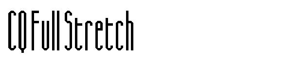 CQ Full Stretch字体