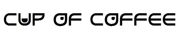 cup of coffee字体