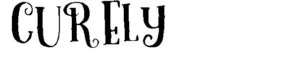 Curely字体