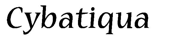 Cybatiqua字体