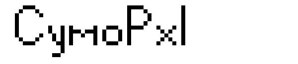 CymoPxl字体