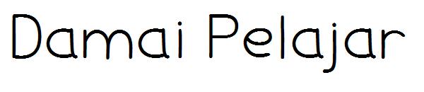 Damai Pelajar字体