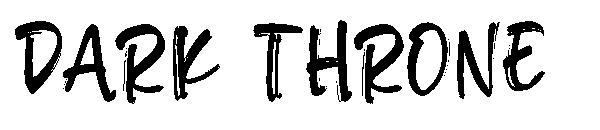 DARK THRONE字体