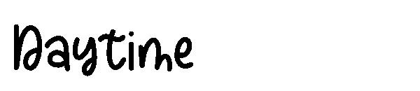 Daytime字体