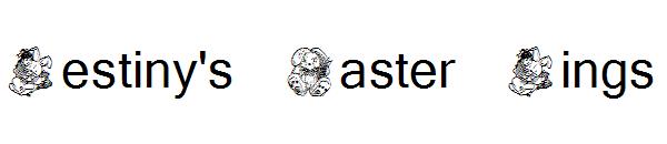 Destiny's Easter Dings字体