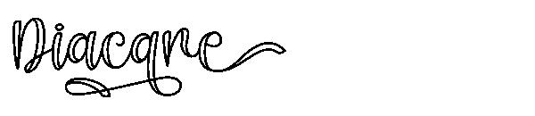 Diacare字体
