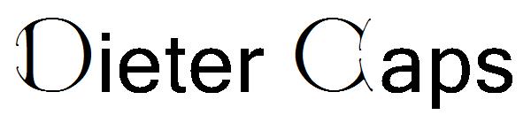 Dieter Caps字体