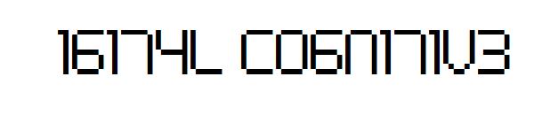 Digital cognitive字体