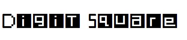 Digit Square字体