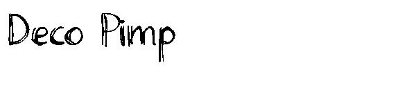 Deco Pimp字体