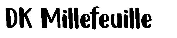 DK Millefeuille字体