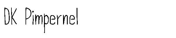DK Pimpernel字体