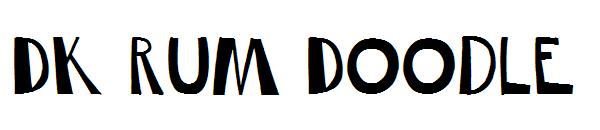 DK Rum Doodle字体