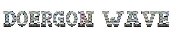Doergon Wave字体