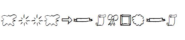 Doodle Shapes字体