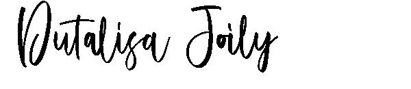 Dutalisa Joily字体