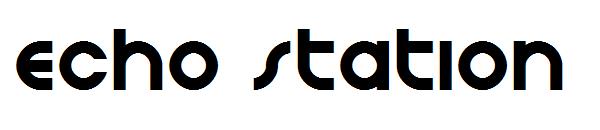 Echo Station字体