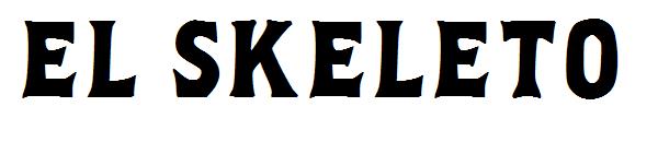 El Skeleto字体