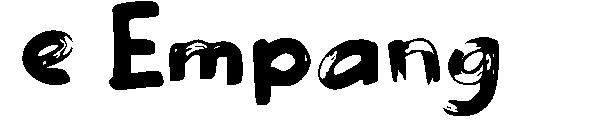 e Empang字体