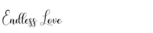 Endless Love字体