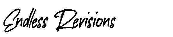 Endless Revisions字体