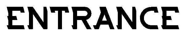 ENTRANCE字体