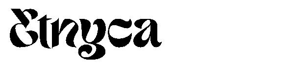 Etnyca字体
