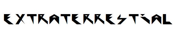 Extraterrestial字体