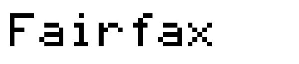 Fairfax字体