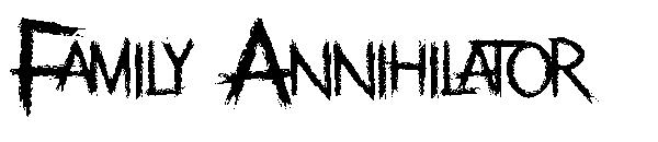 Family Annihilator字体