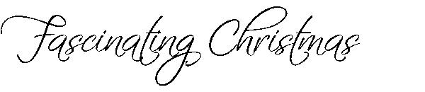 Fascinating Christmas字体