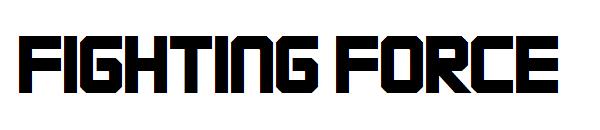 FIGHTING FORCE字体