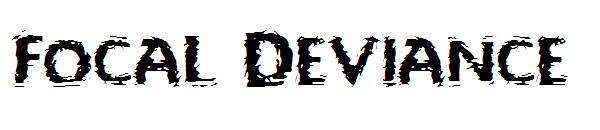 Focal Deviance字体