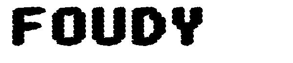 FOUDY字体