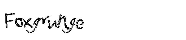 Foxgrunge字体