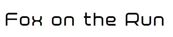 Fox on the Run字体