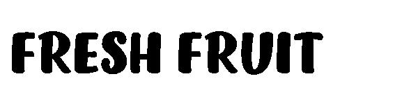 FRESH FRUIT字体