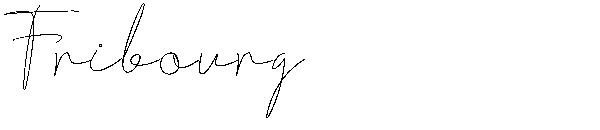 Fribourg字体