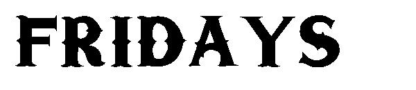 Fridays字体