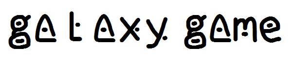 galaxy game字体
