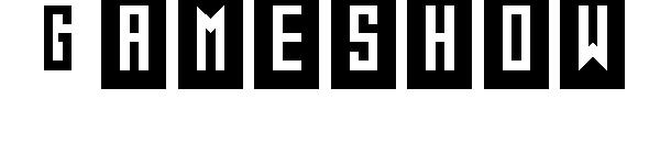 Gameshow字体
