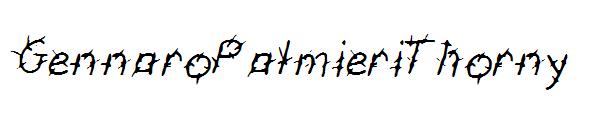 GennaroPalmieriThorny字体